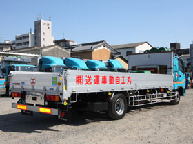 設備装置運搬4t平車