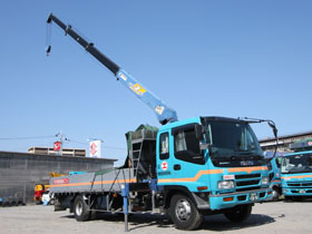 重量物運搬3tユニック車